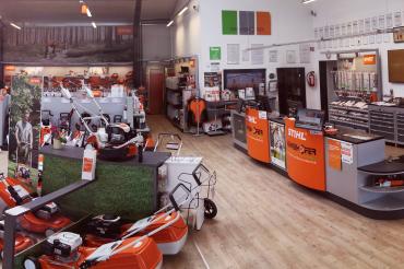 Das Bild zeigt den Schweihofer-Shop. 