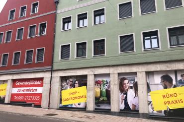 Außenansicht Engelshof Gebäude in der Donauwörther Reichsstraße