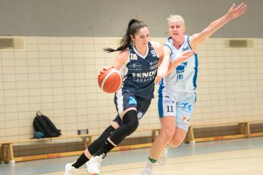 Kein ganz normales Spiel für Julia Köppl, wenn sie mit ihrer neuen Mannschaft, den XCYDE Angels Nördlingen, in Marburg antritt, wo sie drei Jahre lang gespielt hatte.