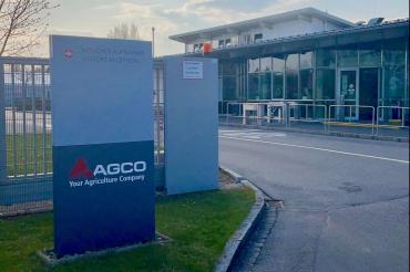 Das Agco Fendt Werk in Asbach-Bäumenheim. 