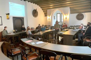 Ausschusssitzung im Ratssaal Nördlingen