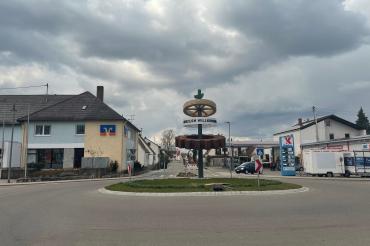 Die Gemeinde Asbach-Bäumenheim. 