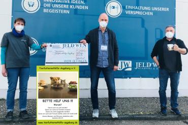 Das Bild zeigt von links: Simone Moherndl, Klaus Lohmann, Thomas Lutze