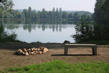 Natur-Idylle auf dem Jugendzeltplatz in Tapfheim.