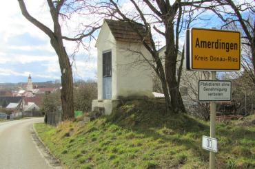 Ortseingang von Amerdingen 