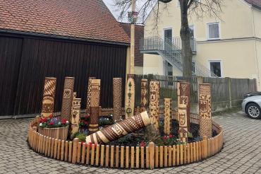 Der Maibaum in Baldingen 