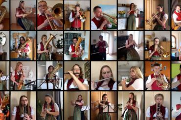 Das Bild zeigt das Musikvideo zur Fuchsgraben Polka