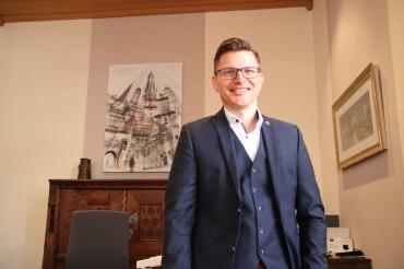 Oberbürgermeister David Wittner. 