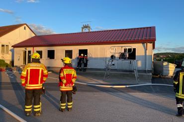 Feuerwehreinsatz in Gosheim 