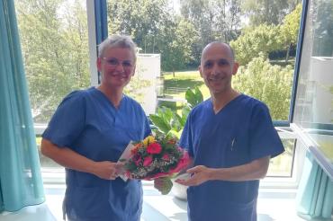 Dr. med. Barbara Broers, Chefarzt Kiriakos Savvidis