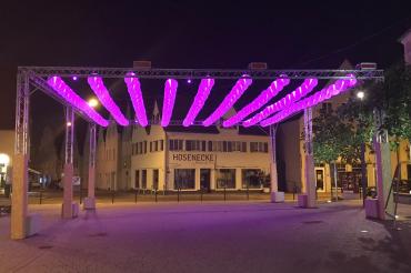 Lampion-Lichtinstallation Nördlingen