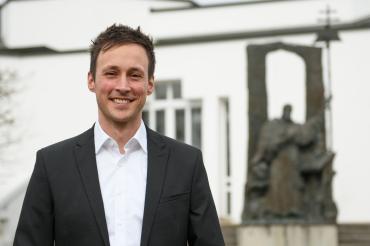 Pastoralpraktikant Roland Kiechle. 