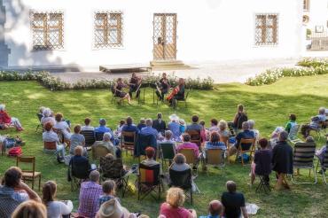 Open-Air am Schloss Residenzschloss Oettingen. 