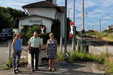Bahnhof Wörnitzstein.