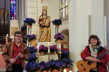 Ein Foto vom vergangenen Kirchenkonzert Ende Mai 2021 in Rain am Lech. 