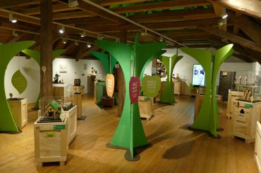 Blick in einen Teil der Ausstellung. 