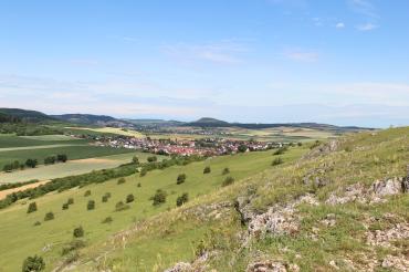Blick zum Ipf vom Riegelberg