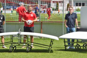 Abteilungs- und Jugendleiter Alexander Schroder, U23- und Jugendtrainer Michael Haid, U23- und Jugendtrainer Niko Schröttle, Peter Dallmaier, Anton Fuchs und Marco Mayr. 