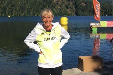 Masters-Schwimmerin Claudia Koch 