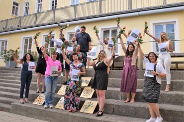 Zeugnisverleihung der Heilerziehungspfleger*innen. 