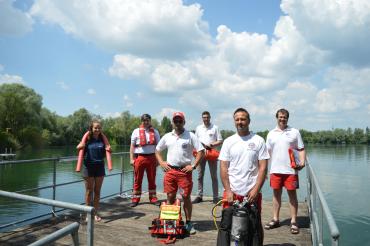 Von links: Anna Haller, Benjamin Schäfer, Manuel Brandt, Michael Dinkelmeier, Alexander Wirkner und Christoph Marx. 