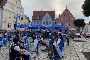 Musik am Marktplatz in Wemding ist mittlerweile zu einer beliebten Traditionsveranstaltung geworden. 