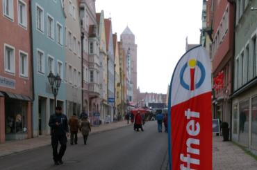 Reichsstraße Donauwörth ohne Autos