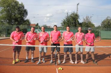 Die Tennis-Herren I der SpVgg Riedlingen.