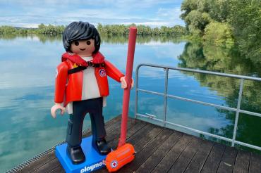 Wasserwacht-Playmobilfigur 