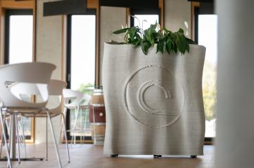 Mit dem 3D-Druckverfahren können individuelle Deko -und Kunstobjekte geschaffen werden. 