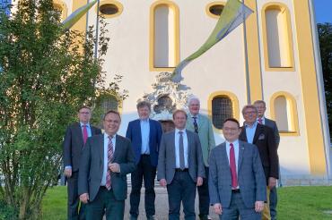 Auf dem Bild zu sehen Mitglieder der CSU Donau-Ries.