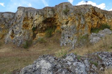 Auf dem Bild zu sehen der Goldberg bei Riesbürg.