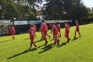 Die U15 des TSV Rain. 