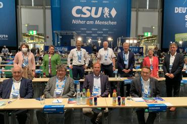 CSU-Delegierte Donau-Ries auf CSU Parteitag