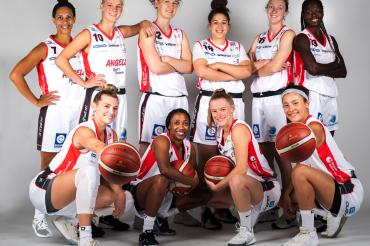 Grund zum Strahlen haben die Eigner Angels Basketballdamen nach dem 118:20-Testspielsieg gegen den MTV Stuttgart. 