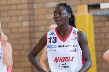 Auf dem Bild zu sehen Mariam Hasle-Lagemann.