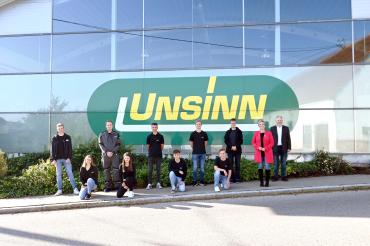 Insgesamt starten am 1. September zehn neue Auszubildende in ihr erstes Lehrjahr bei Unsinn Fahrzeugtechnik GmbH. 