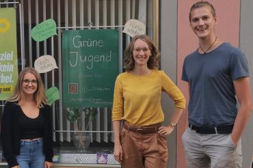 Auf dem Bild zu sehen Julia Minnich, Eva Lettenbauer, Georg Kurz