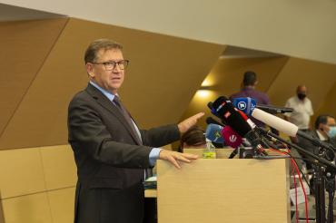 Das Bild zeigt Landrat Stefan Rößle.