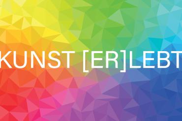 Auf dem Bild sieht man den Veranstaltungsflyer von "Kunst (er)lebt".