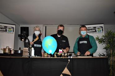 v. l. n. r. Christiane Kickum, Hendrik Meisel und Albert Riedelsheimer