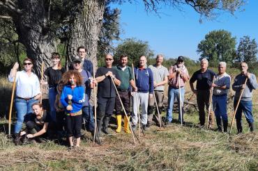 Gruppenfoto der Helfer*innen 