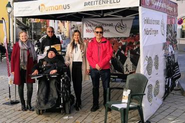 v.l.n.r.: Franziska Schweikert, Karl Essig (hinten), Matthias Küffner (vorne), Lidija Fischer und Leo van Bree