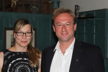 Kreisvorsitzende des CSU-Arbeitskreises "Schule, Bildung, Sport" Donau-Ries, Maximiliane Böckh,  und MdL Wolfang Fackler. (Archivbild)