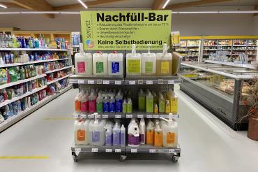 Sonett-Abfüllstation