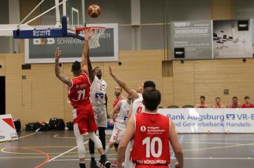 Archivbild der Nördlinger Basketballer. 