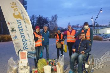 Die Plogging Gruppe Donauwörth.