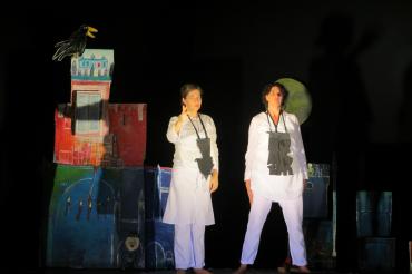 Das Papp & Klapp Theater aus Neuburg präsentiert am 7. November im B+ Zentrum das Stück "Die Abenteuer des Herrn Fuchs". 