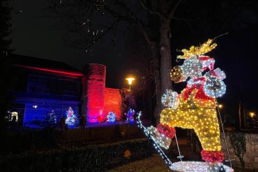 Lichtpark in Donauwörth. 