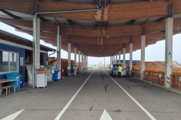 Ein Recyclinghof des AWV Nordschwaben.